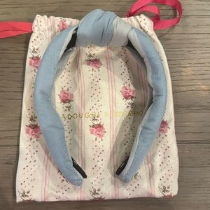 Lele sadoughi x LoveShackFancy collab headband